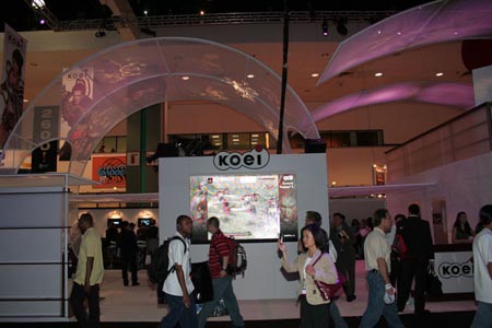 【E3 2006】KOEI E3 展摊位报导_电视游戏业