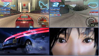 PSP《山脊赛车2》2006年9月14日上市_电视